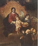MURILLO, Bartolome Esteban The Infant Jesus Distributing Bread to Pilgrims sg USA oil painting reproduction